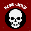 Bone-Jour : Crâne Amusant pour Halloween
